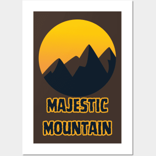 Majestic Mountain Posters and Art